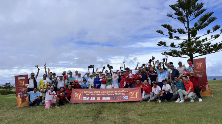 Giải golf Tết Cup Sydney 2024 gây quỹ trang bị 5 phòng tin học cho các trường tại miền Trung và Tây Nguyên