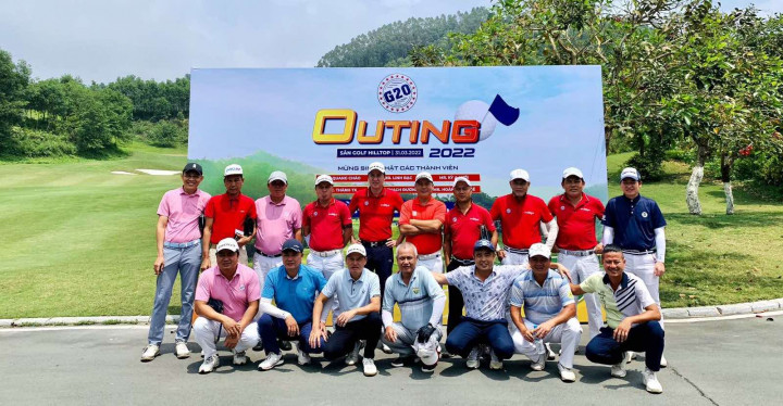 Tiệc sinh nhật mừng HIO của CLB G20 tổ chức tại sân golf Hilltop Valley