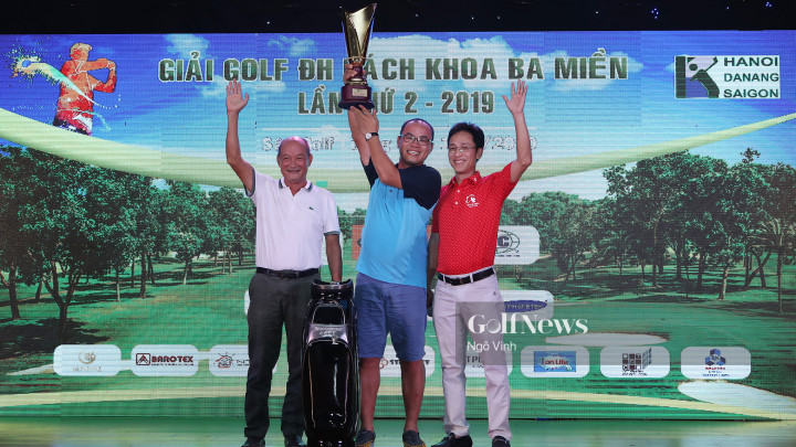 Golfer Đỗ Thành Trung vô địch giải golf Đại học Bách Khoa 3 miền 2019