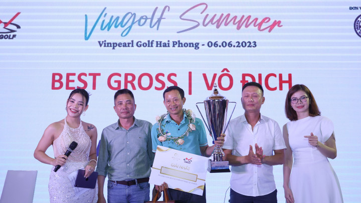 Golfer Phạm Anh Tuấn vô địch VinGolf Summer 2023