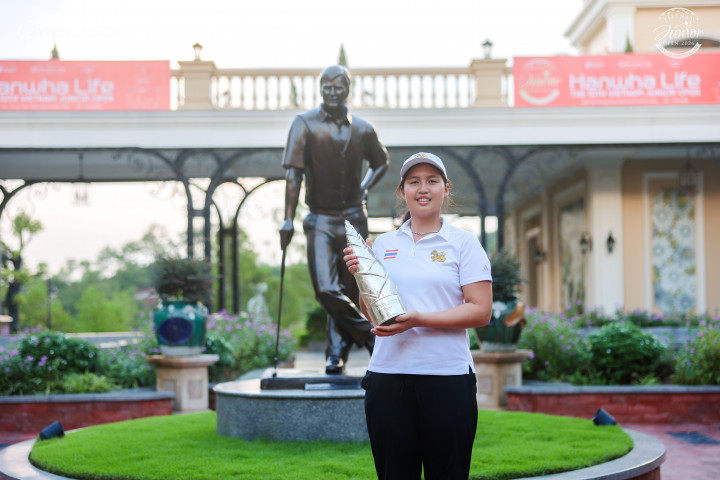 Vichayada Raemmuang trở thành golfer Thái Lan thứ hai vô địch Vietnam Junior Open