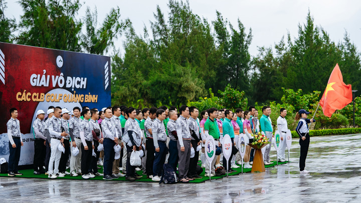 12 đội tuyển tham dự giải Vô địch các CLB golf Quảng Bình 2023
