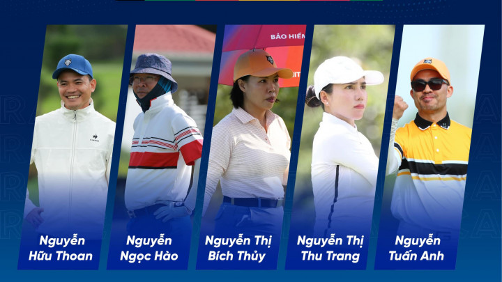 19 golfer tham dự vòng chung kết WGHN Tournament Race to South Africa 2024