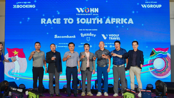 Chặng 3 WGHN Tournament - Race to South Africa 2024 gửi lời cảm ơn sâu sắc các nhà tài trợ của giải đấu