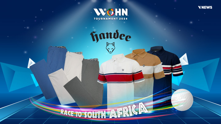 Gian hàng miễn phí của Handee Golf Fashion tại WGHN Tournament Race to South Africa 2024