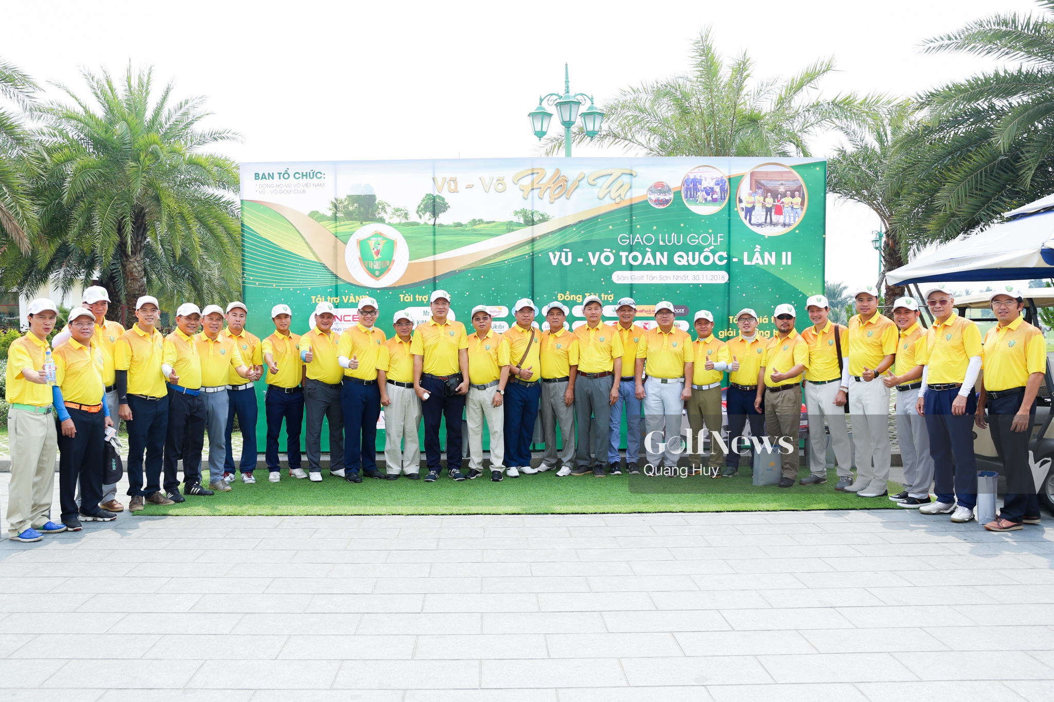 Cuộc hội ngộ tràn đầy tình anh em ở giải Giao lưu golf Vũ - Võ toàn quốc lần II