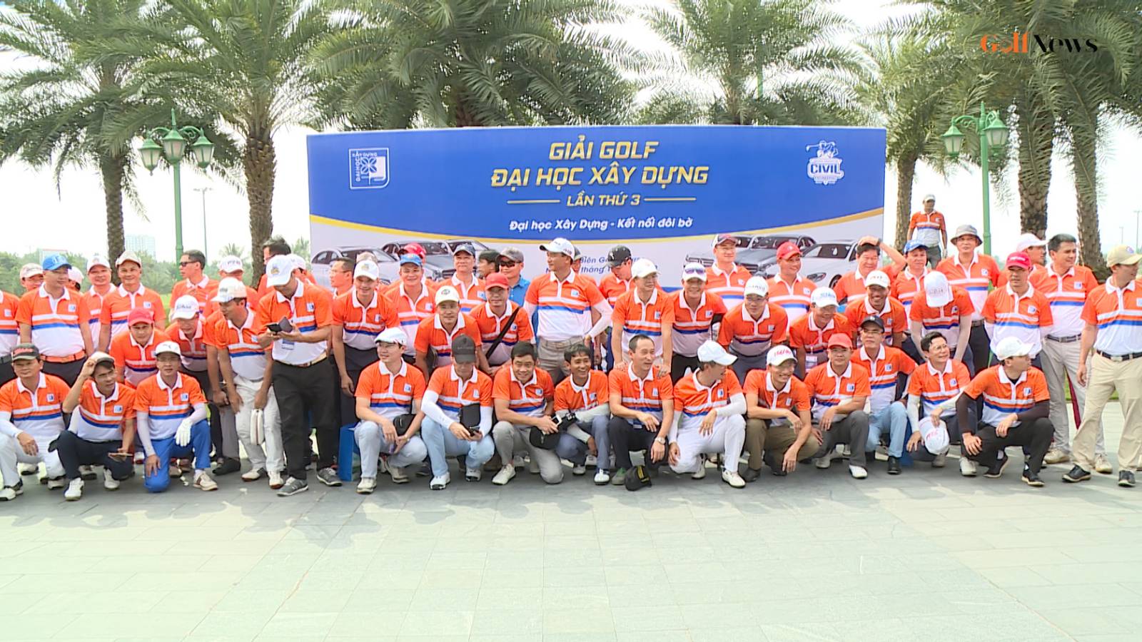 Giải golf Đại học Xây Dựng lần 3 chính thức khởi tranh với những con số kỉ lục mới