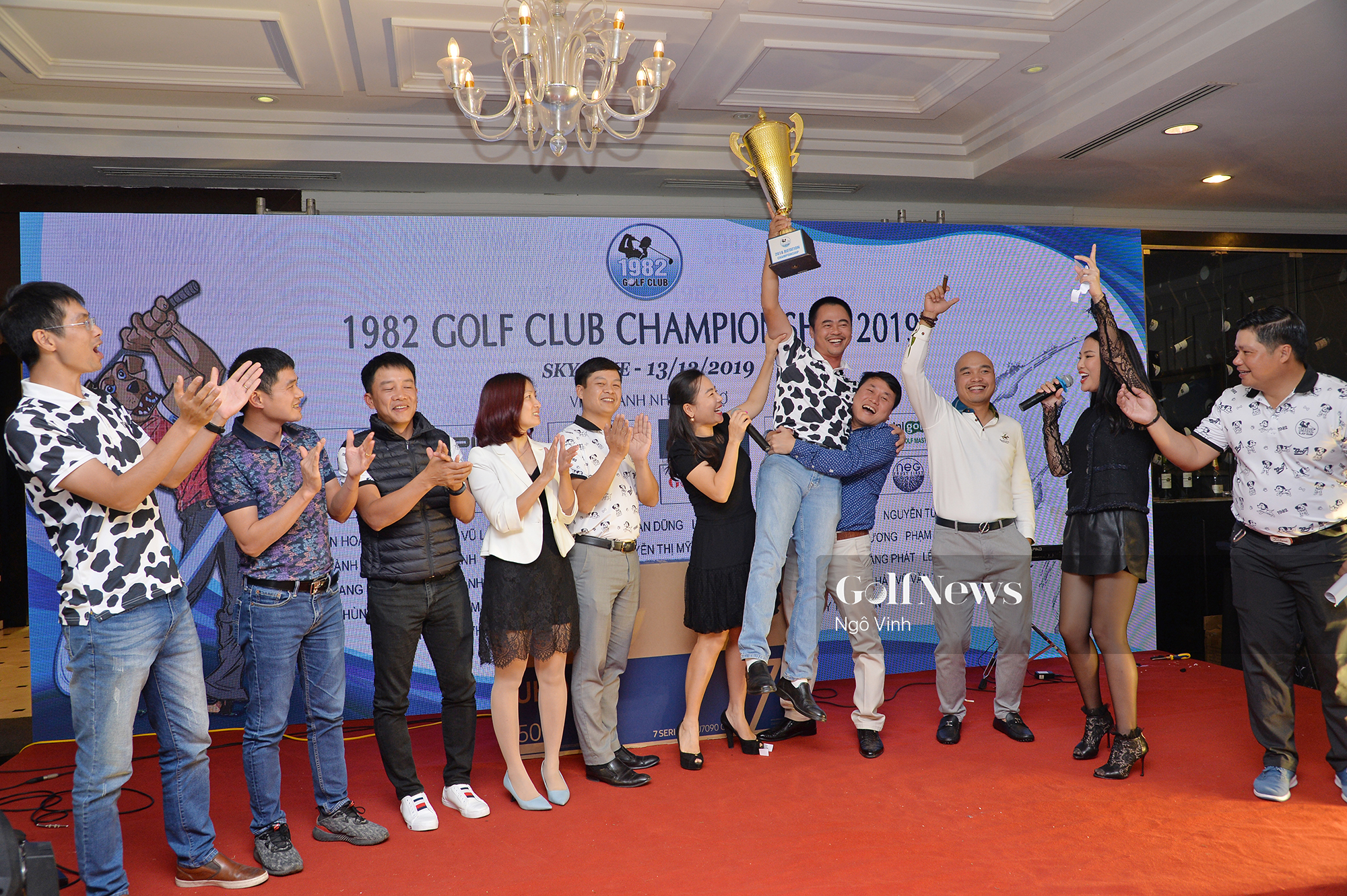 Golfer Dương Quốc Tuynh giành cú đúp danh hiệu cuối năm CLB 1982