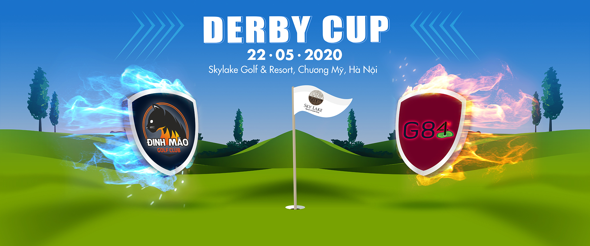 Derby Cup Đinh Mão – G84: Mèo chuột vờn nhau trên Skylake Golf Resort