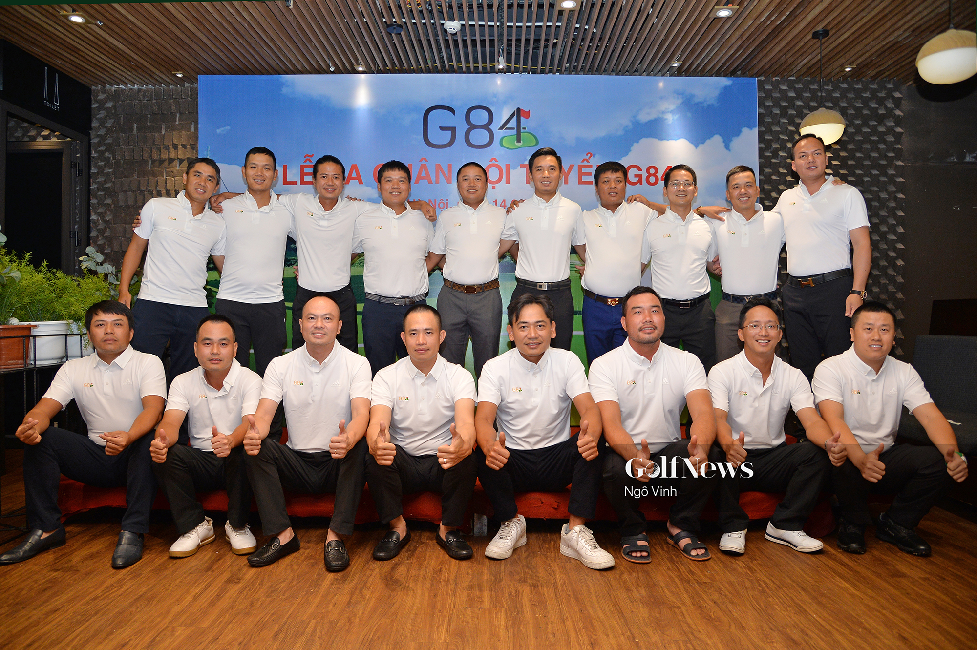 CLB G84 hào hứng trong buổi lễ xuất quân tham dự giải Vô địch các CLB 12 con giáp