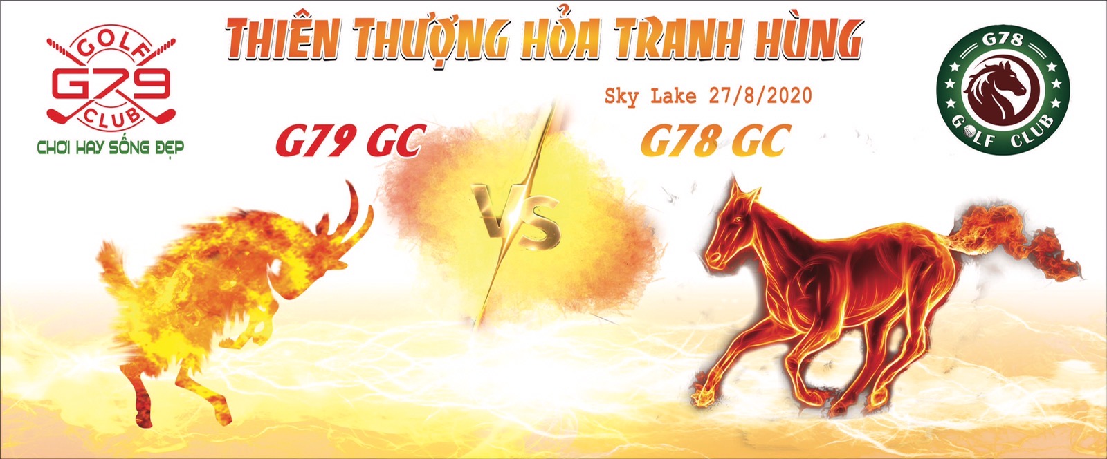 Giao hữu CLB Golf G78 và CLB Golf G79: Thiên thượng hỏa tranh hùng.