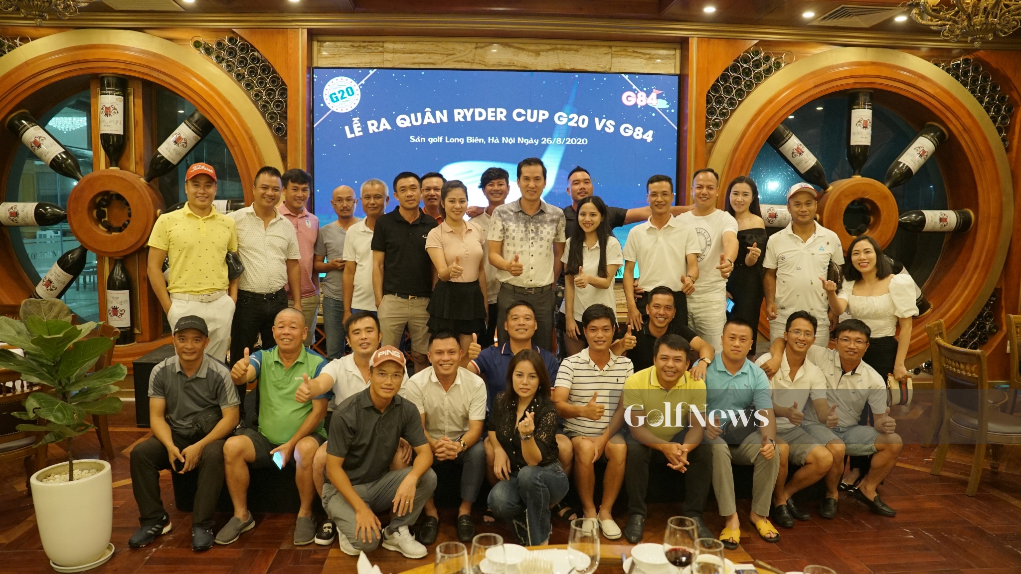 CLB G20 và CLB G84 giao đấu tại sân golf Sky Lake.