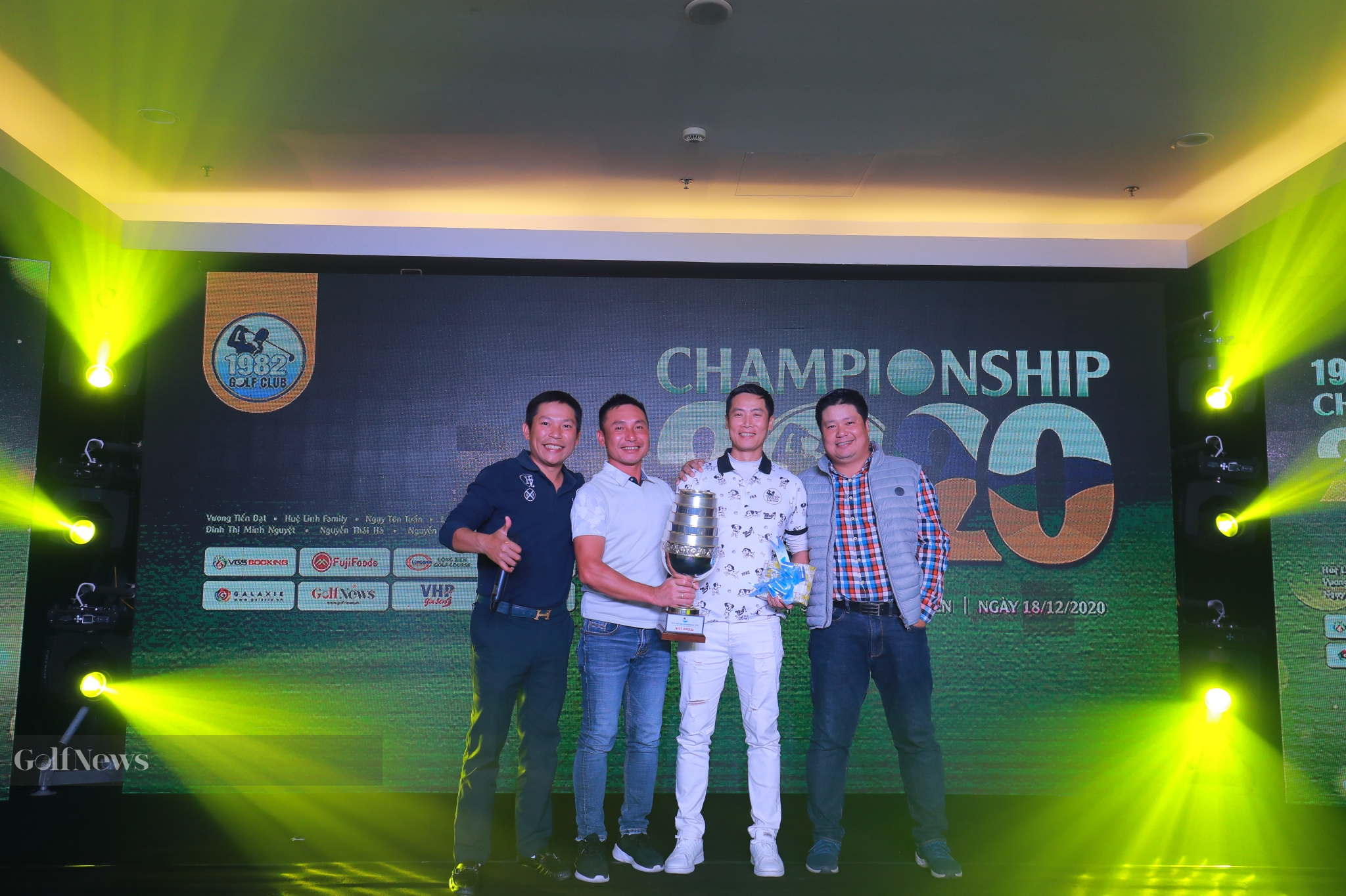 Golfer Nguyễn Đức Hoàng vô địch giải 1982 Club Championship 2020