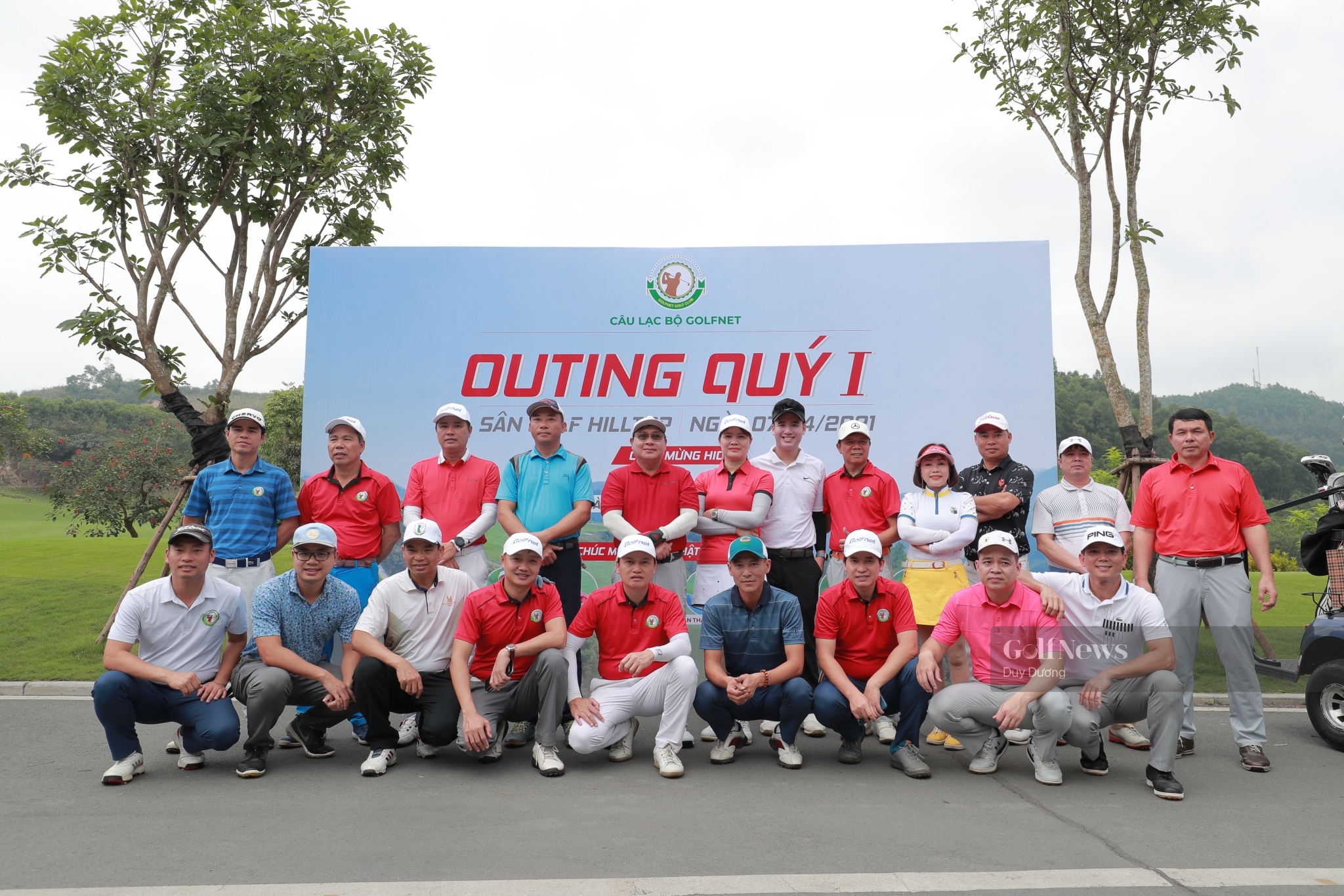 CLB GolfNet tổ chức giải đấu Outing Quý 1 gặp mặt đầu năm