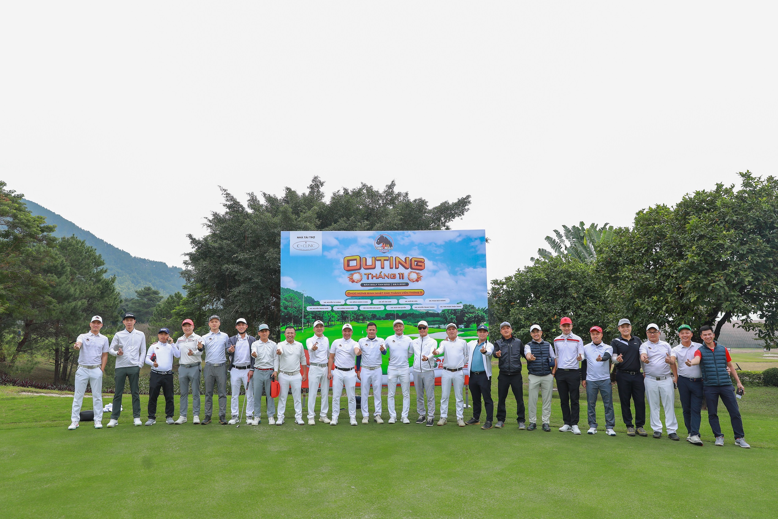 CLB Golf Đinh Mão: Outing tháng 11 đáng nhớ với điểm HIO của golfer Phạm Đức Hoàng