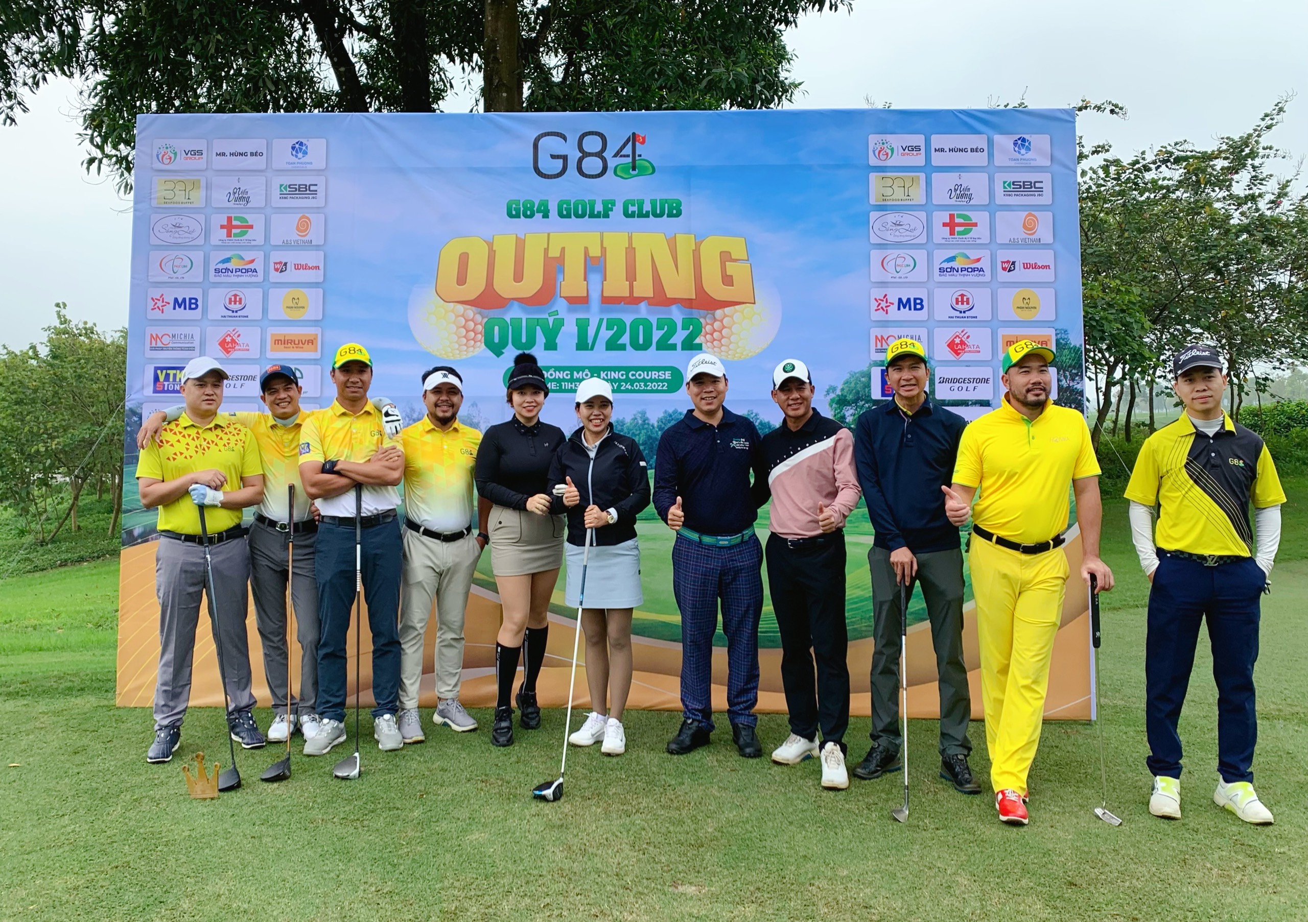 Outing Quý 1/2022 - CLB Golf G84: Bùng nổ với 2 điểm Eagle