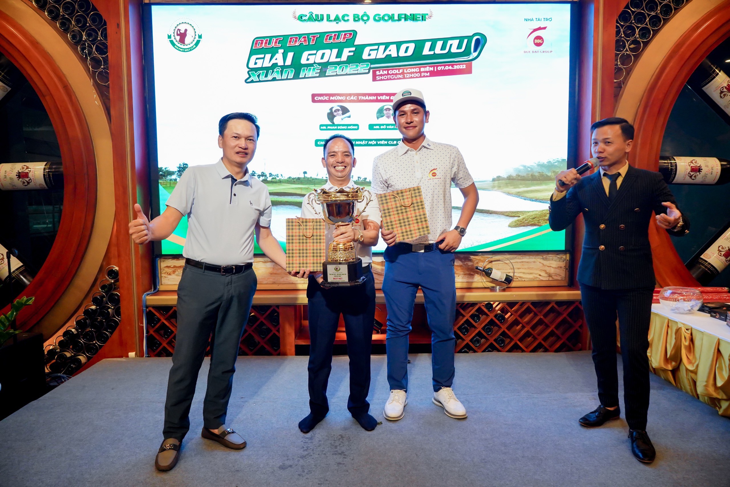 Golfer Hoàng Xuân Mai đoạt cúp tại sự kiện Outing Quý 1/2022 của CLB Golfnet